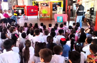 Jardín, escuela y biblioteca en la maratón nacional de lectura