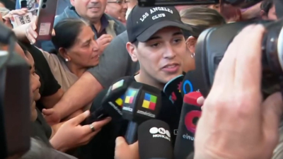 Thiago Medina recibió el alta después de 28 días y habló al salir del hospital