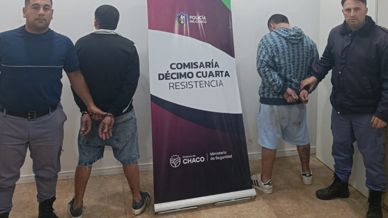 Dos jóvenes detenidos por agredir a un policía durante un control en Resistencia