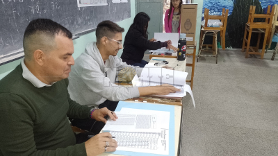 El porcentaje de participación llegó al 57,5 por ciento en el Chaco