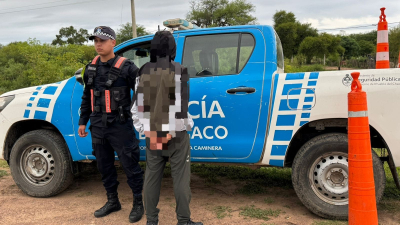 Homicida prófugo, fue detenido por Policía Caminera