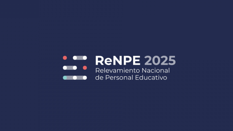 Llega el "Relevamiento Nacional de Personal Educativo"