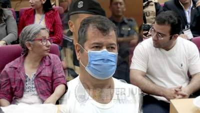 El clan Sena volvió a sus tres horas de familia un día después del veredicto
