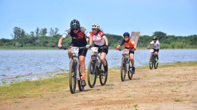 Laguna Oca fue el escenario para la gran final del campeonato formoseño de MTB