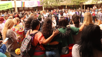 Actos y manifestaciones en Resistencia contra la violencia hacia la mujer