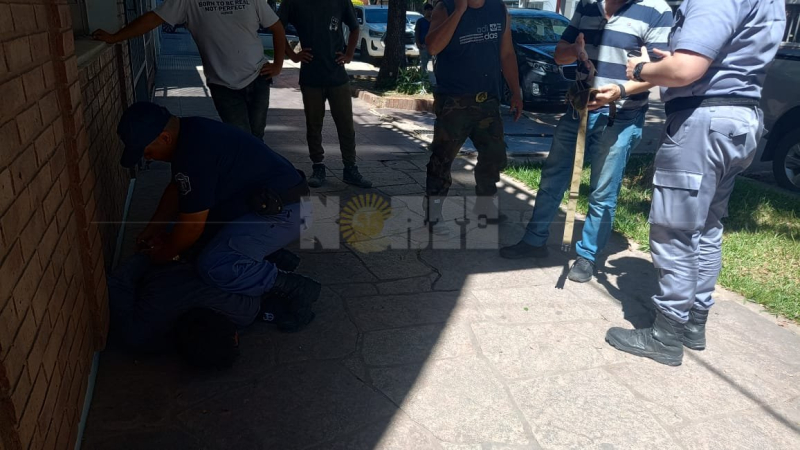 Resistencia: atraparon en flagrancia a un ladrón con inhibidores
