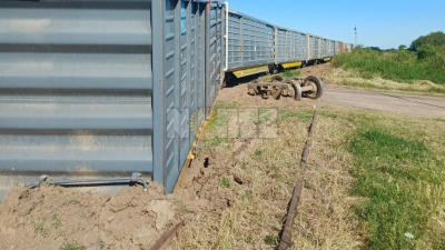 Descarriló el tren Belgrano Cargas en Lapachito