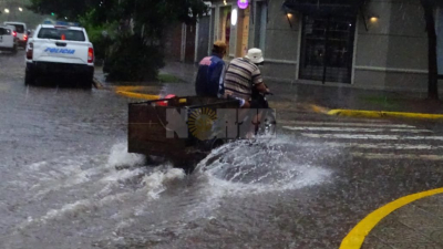 Se cumplió el pronóstico y se mantienen dos alertas por tormentas
