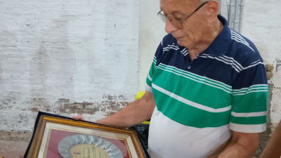 San Fernando reconoció la trayectoria del comisionado Carlos Coronel
