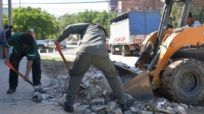 Cuáles son los seis sectores de Resistencia con obras de bacheo