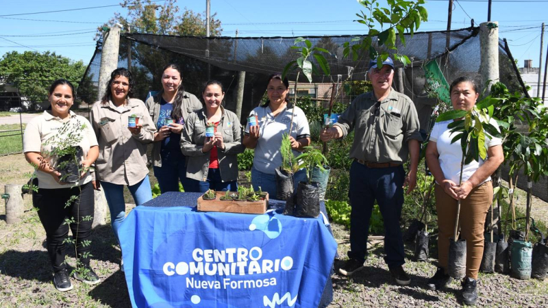 Segunda capacitación de horticultura y vivero