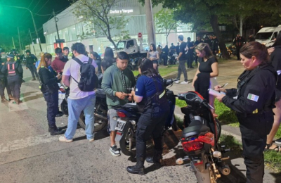 Los festejos en Resistencia dejaron varios siniestros viales y baja incidencia de la pirotecnia