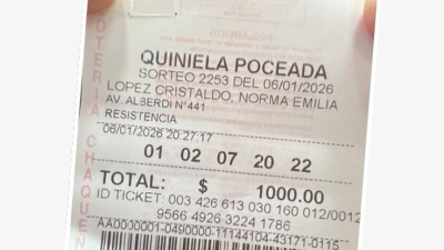 Un docente y un comerciante de Resistencia ganaron a $39 millones