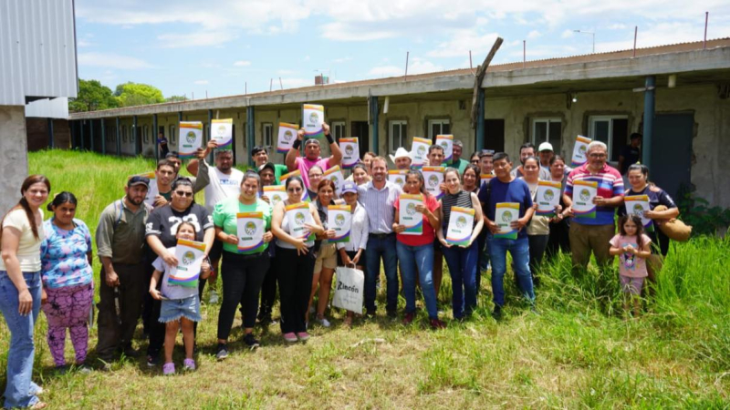 Margarita Belén: 32 familias comienzan una nueva etapa con su vivienda propia