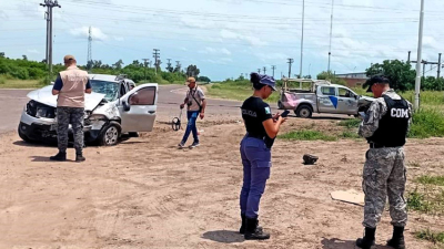Otro siniestro vial en el peligroso cruce de rutas 4 y 16