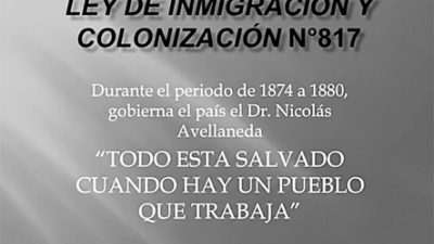 La ley de inmigración que permitió poblar a Resistencia