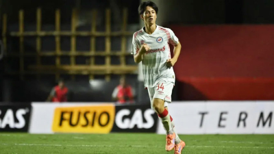 Ryoga Kida debutó en Argentinos y es el cuarto japonés en jugar en Argentina