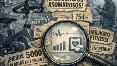 Cómo un viejo estudio alimenta el clickbait sobre los gimnasios
