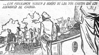 Viaje de los inmigrantes italianos que dieron origen a Resistencia
