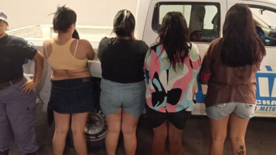 Cuatro mujeres detenidas por una seguidilla de hurtos en comercios del microcentro