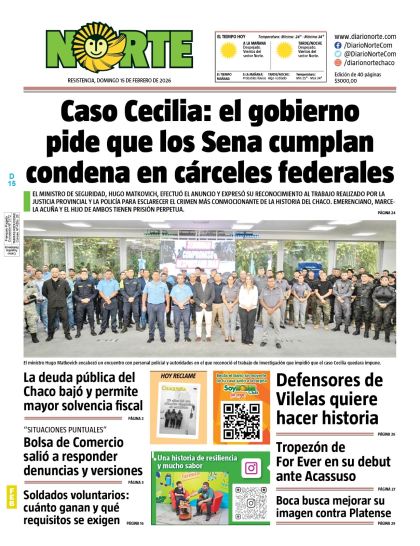 Edición del 15-02-2026