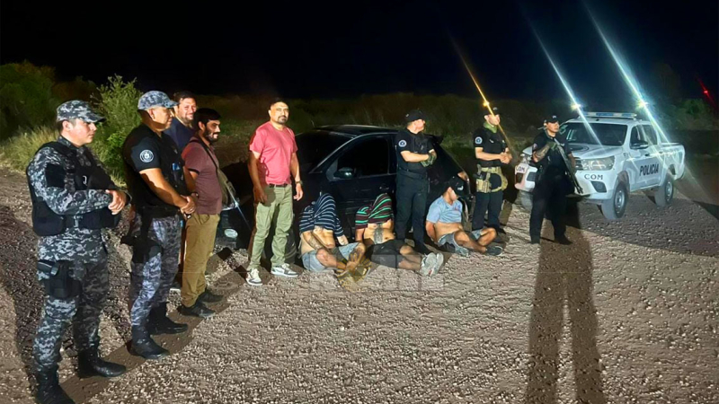 Detuvieron a los acusados de un violento asalto a motociclistas