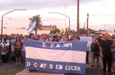 Docentes y sindicatos se unieron en la lucha por la recomposición salarial