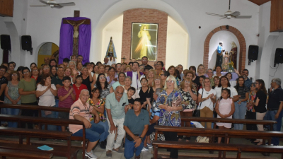 Misa por los enfermos y afligidos en Colonias Unidas