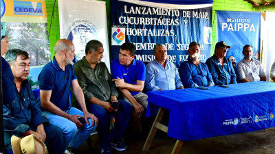 Lanzamiento de la siembra de segunda en Lugones