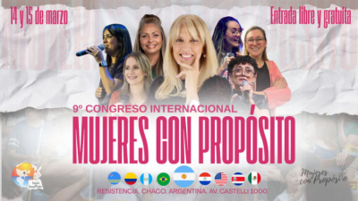 Noveno congreso de mujeres con propósitos