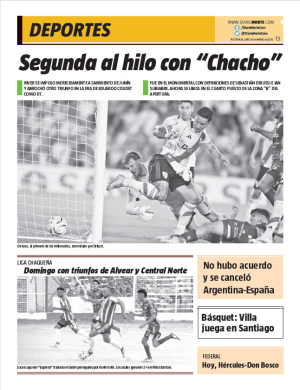 Segunda al hilo con Chacho