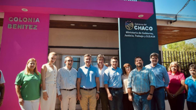 Remodelación plena y ampliación del Registro Civil en Colonia Benítez