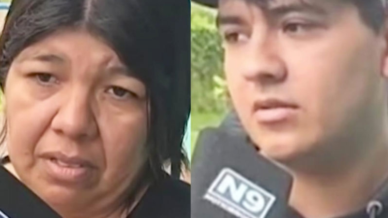 El dolor de viuda e hijo del panadero asesinado a sangre fría en Fontana