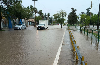 En menos de una semana cayeron cerca de 300 milímetros de agua