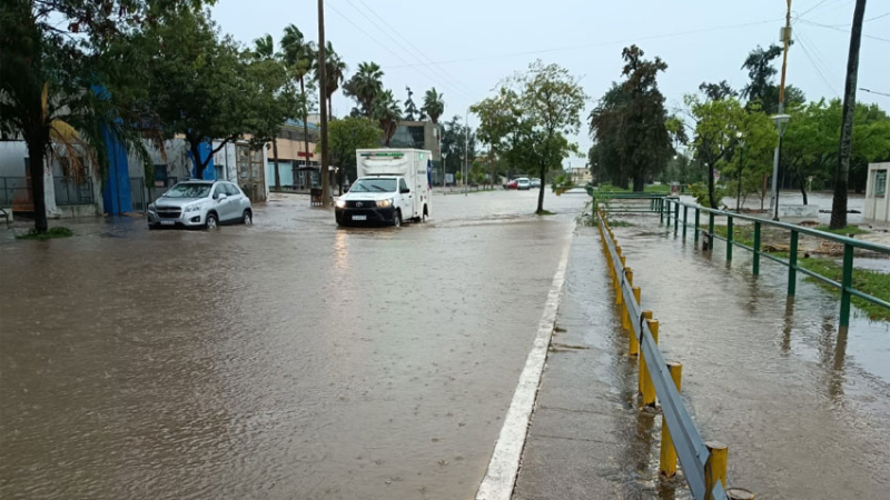 En menos de una semana cayeron cerca de 300 milímetros de agua