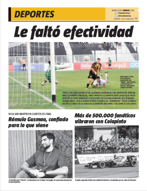 La faltó efectividad