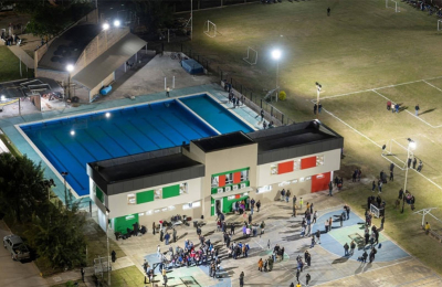 Se inauguró albergue y otras dependencias en Polideportivo