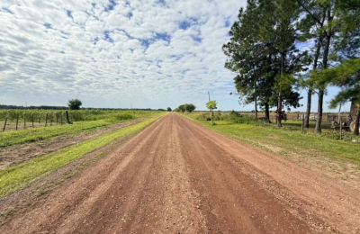 Nuevo ripio en Colonia Los Paraguayos para mejorar conectividad y producción