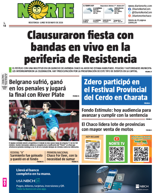 Edición del 18-05-2026