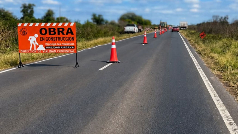 Toma ritmo la reparación de rutas nacionales y provinciales