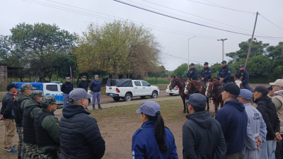 Finalizó otra jornada de búsqueda sin resultados