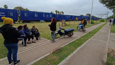 Llegó el tren sanitario a Sáenz Peña para dar atención médica gratuita