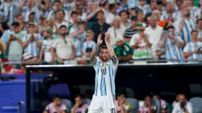 Messi volvió a ocupar el centro de la escena mundial por su grandeza