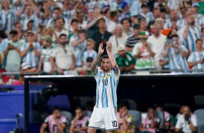 Messi volvió a ocupar el centro de la escena mundial por su grandeza