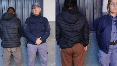 Detenido tras incidente callejero y aprehendida por resistirse al accionar policial