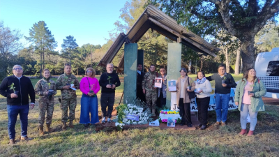Chaqueños acompañaron el homenaje al soldado Mauro Ramírez en Misiones  
