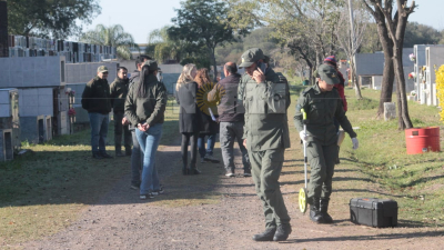 Caso Axel: la Justicia ordenó a Gendarmería allanar el cementerio de Fontana