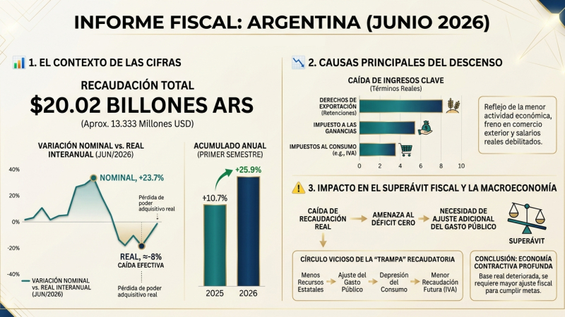 El preocupante mensaje de las cuentas públicas en junio