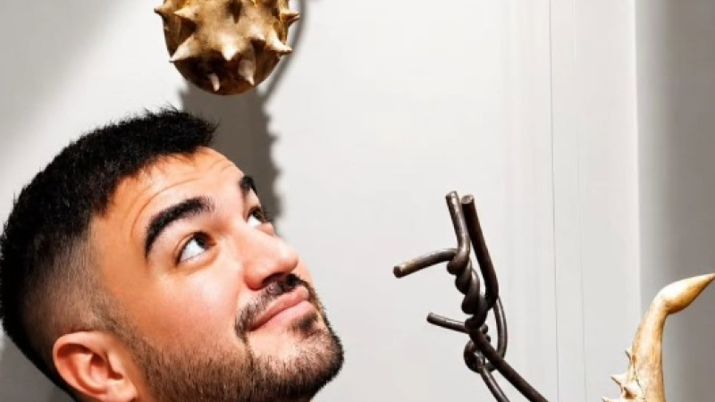 El artista chaqueño Erick Pertile participará en la Bienal Nacional de Arte 2026