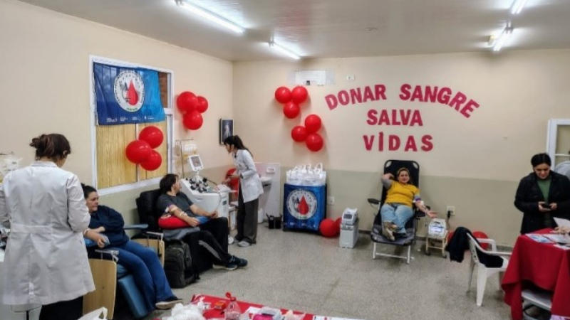 Una nueva colecta de sangre y plaquetas fue concretada en el Hospital de Misión Laishí